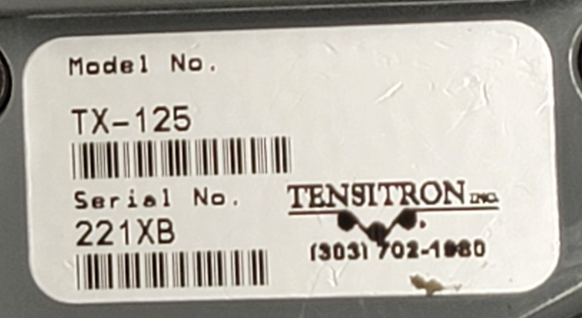 Tensitron TX-125 Digital Tension Meter
