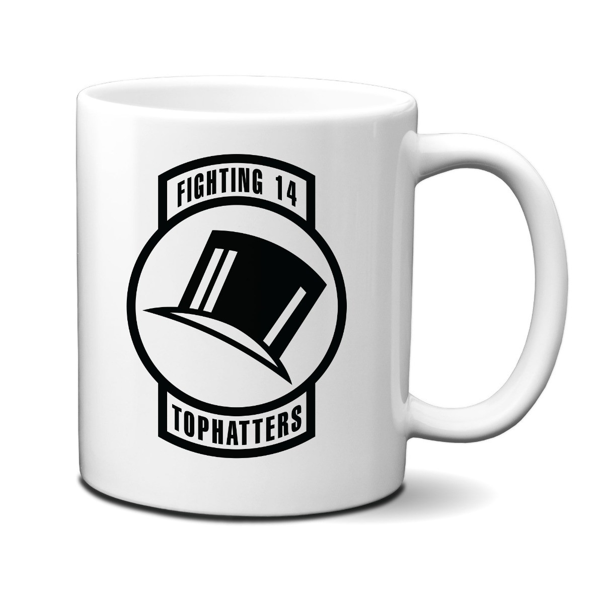 VFA-14 Top Hatters Squadron Logo 11 oz Mug