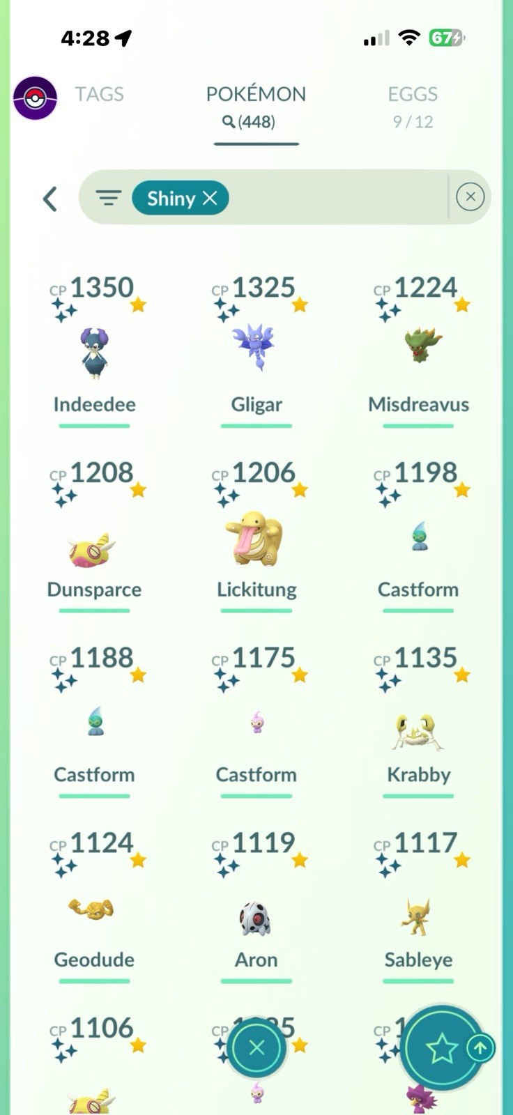 Pokémon GO Level 73 Game Account Legendary Shiny Pokémon Collection