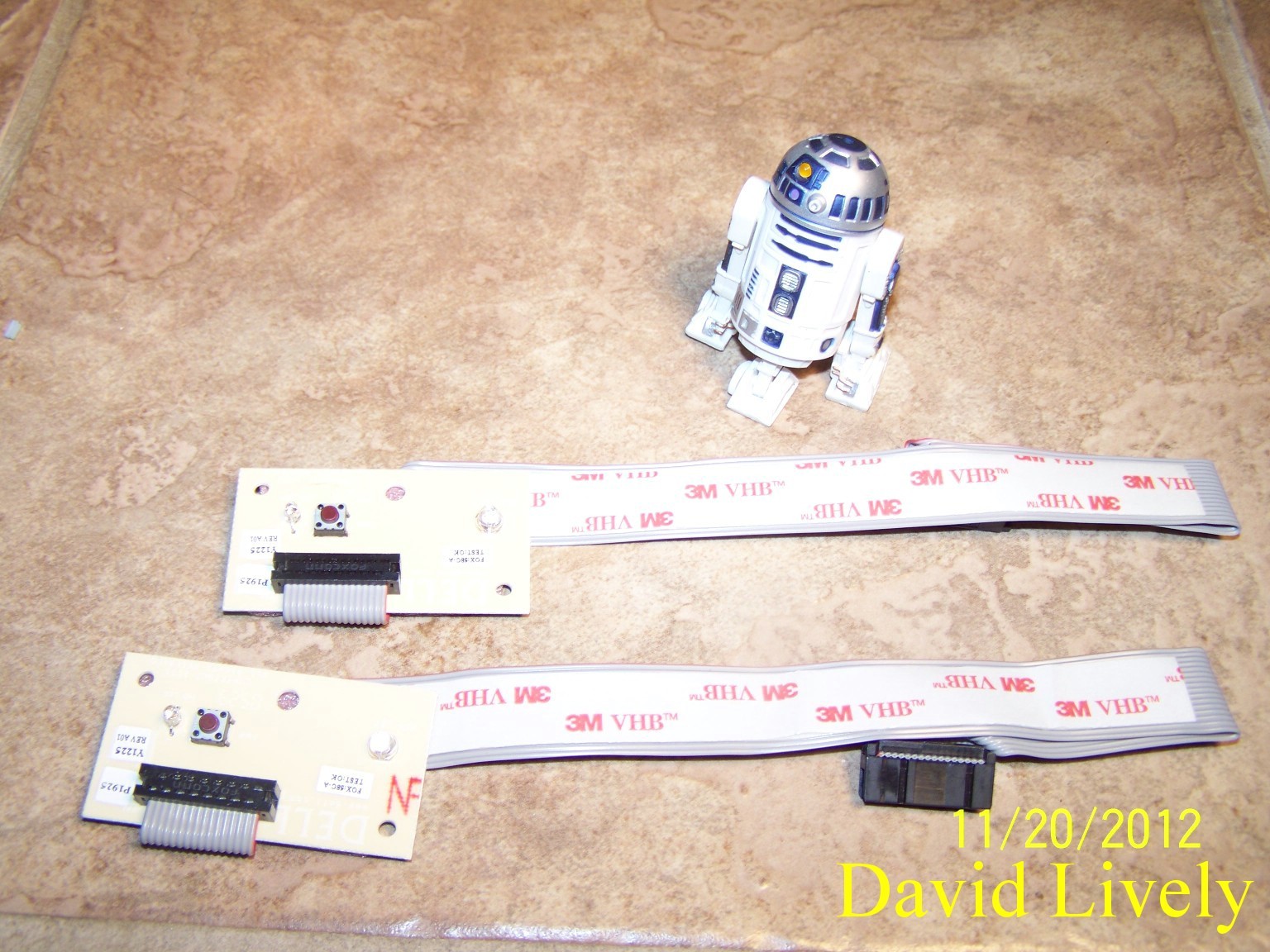 2x NEW Dell Y1225 P1925  Front Power Button Control Panel w/Cbls C3011 CN-0Y1225