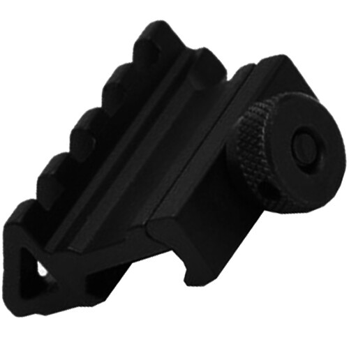 45 Degree Offset Picatinny / Weaver Rail Mount for Iron Sights Laser Optics
