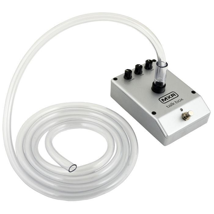 MXR M222 Talk Box Pedal with Built-In Amplifier with 8'  of Surgical Tubing