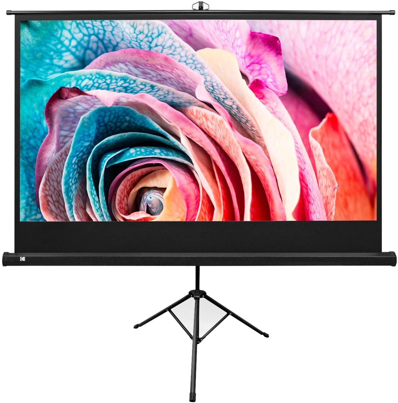Kodak 100" Portable Projector Screen w/ Stand & Lightweight Carry Bag