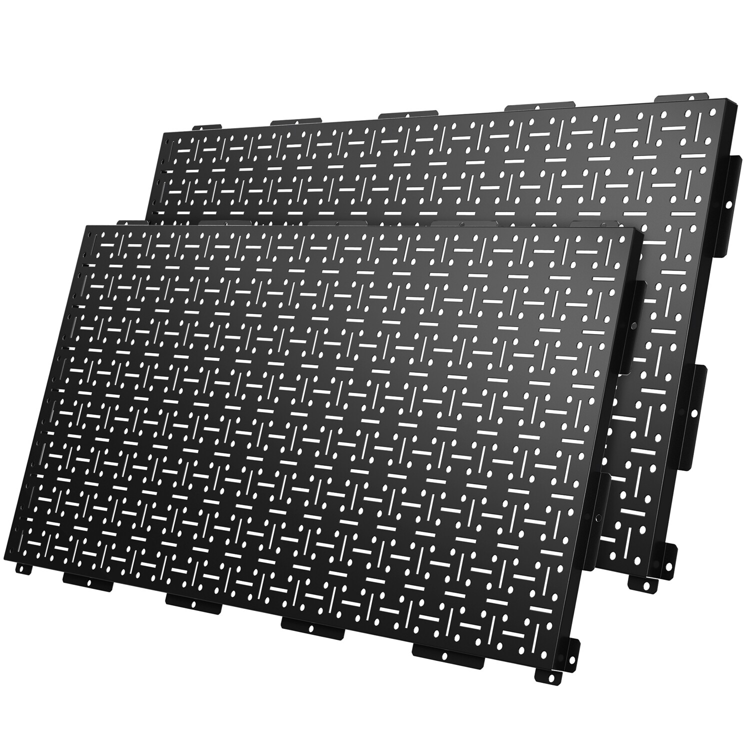 WORKPRO 2PACK Metal Pegboard 16"x 32" Heavy Duty Garage Peg Board Wall Organizer