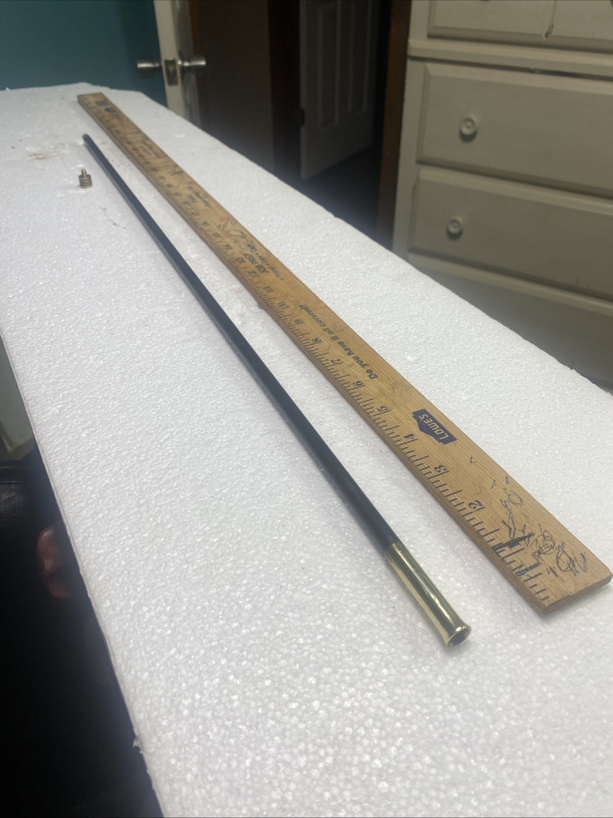 Fiberglass Ramrod 28-0" Long X 3/8" Diameter