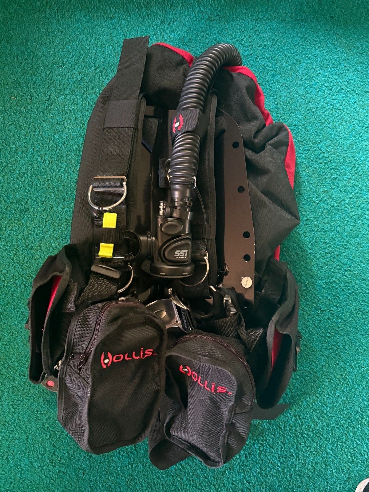 2019 Scuba Hollis Tec Pack BCD & Aquatics SS Octopus System