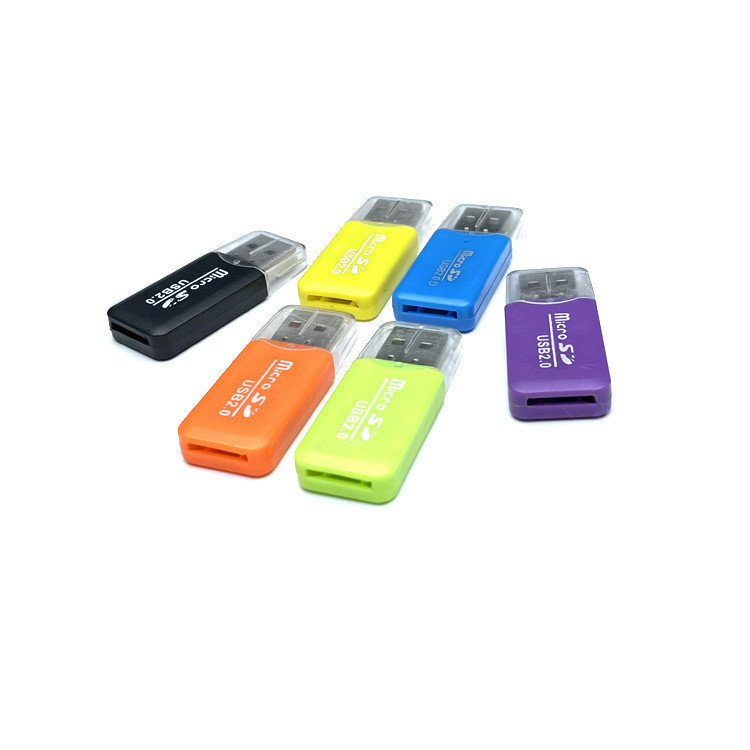 USB 2.0 Micro SD SDHC TF Card Reader Memory Adapter for PC Laptop Camera Lot