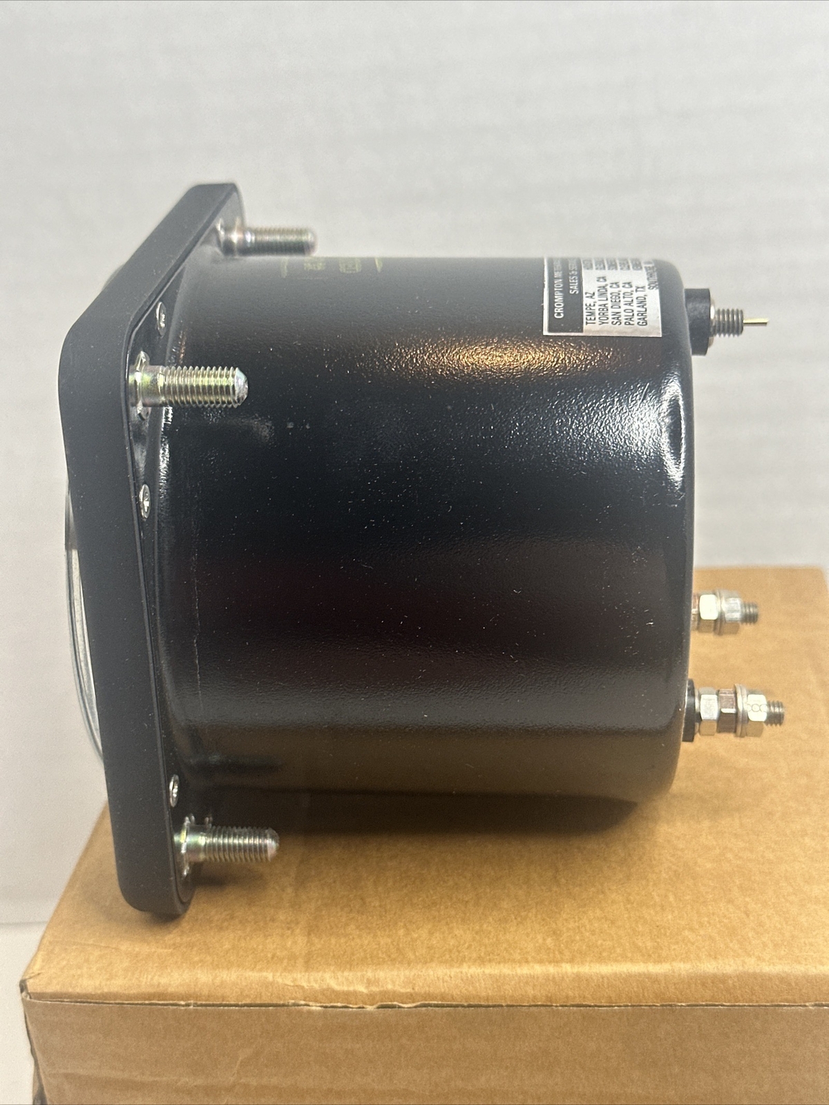 Crompton AC Voltmeter 0-1000 Military Surplus