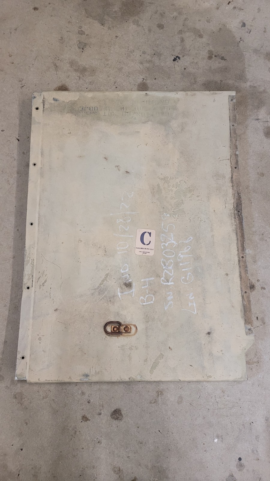 MEP 802A 803A Top Cover Controls Side 88-20206