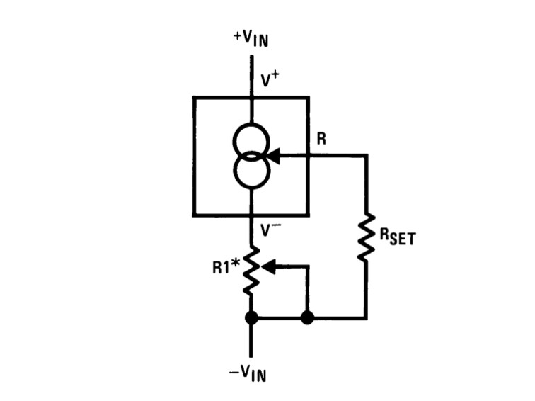 LM234Z-3 Current Source Regulator 1% TO92-3 Adjustable Trim