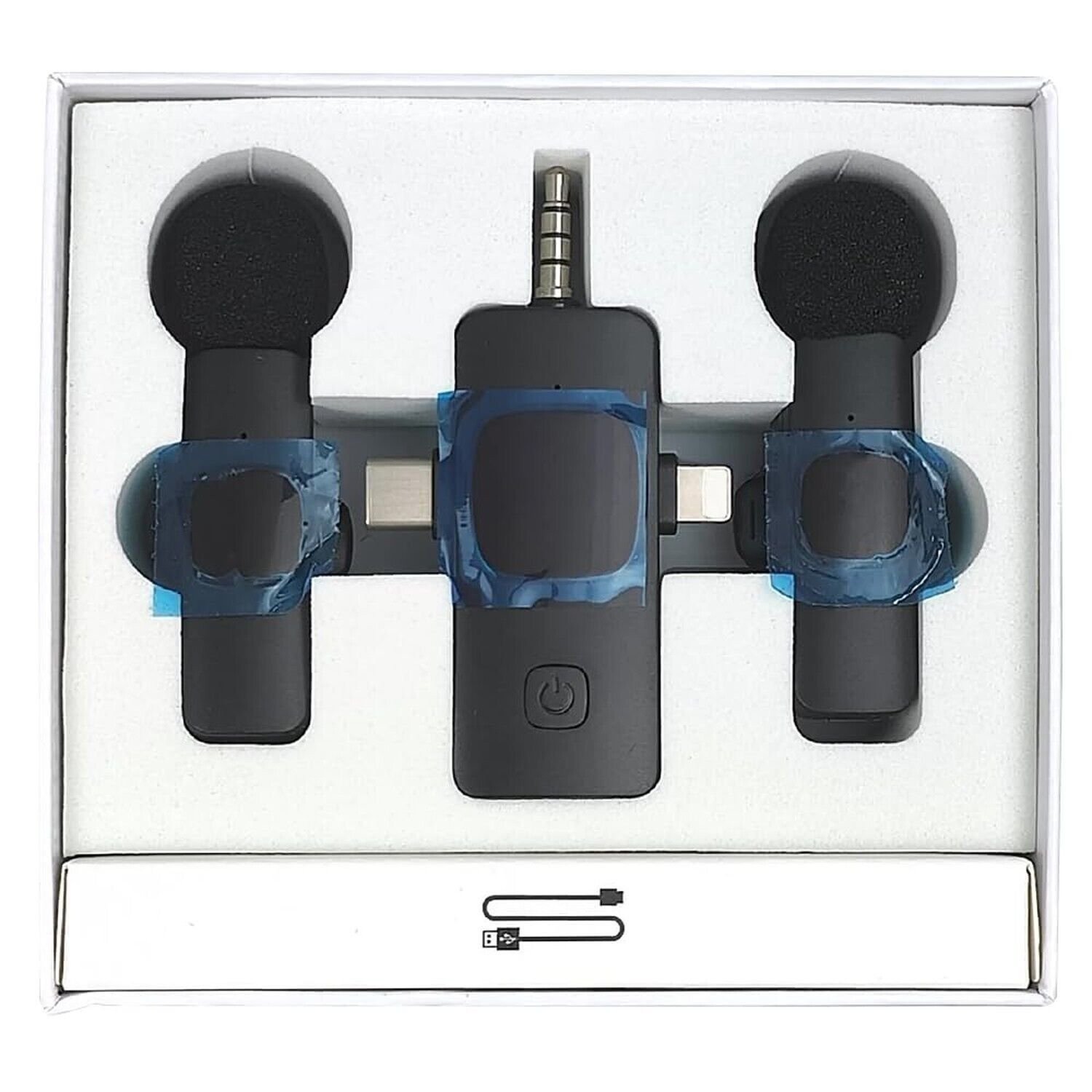 Sonic Realm 3in1 Wireless Lapel Microphone System