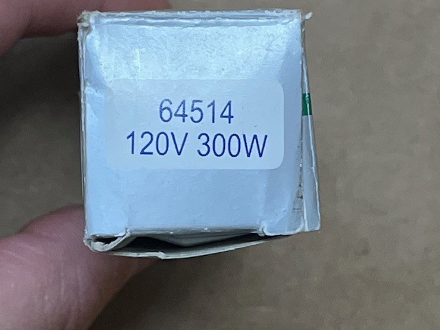 CKL Stage / Visual Tungsten Halogen Lamp Single-Ended 2-Pin Bulb