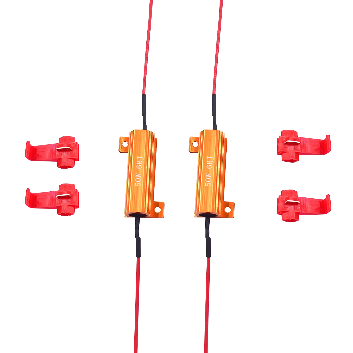 2x 3157 4157 Load Resistor For Switchback LED Turn Signal Light Hyper Flash Fix