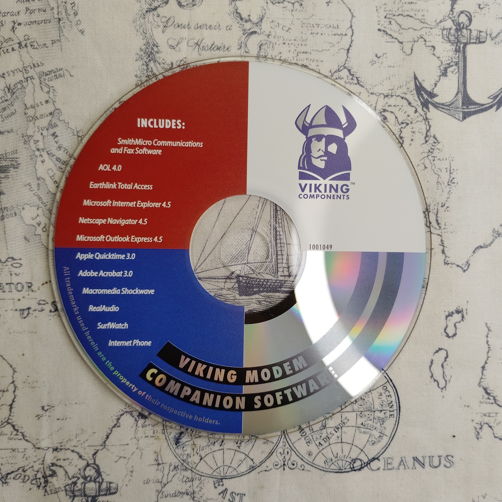 Viking Components Smith Micro QuickLink MessageCenter III Modem Software CD/3.5"