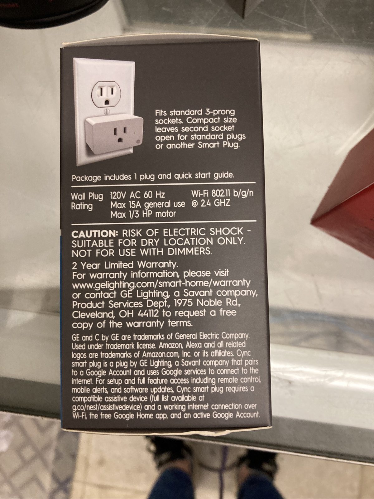 Smart Plug Wht Indr 1PK Brand New