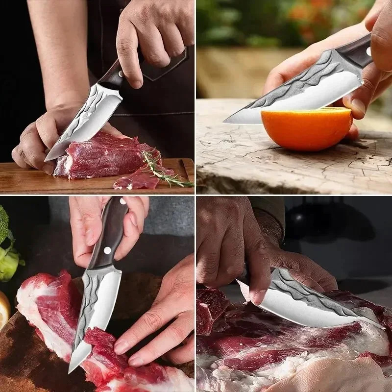 1PC 8.3-inch sharp boning knife, stainless steel multi-purpose kitchen knife, ca