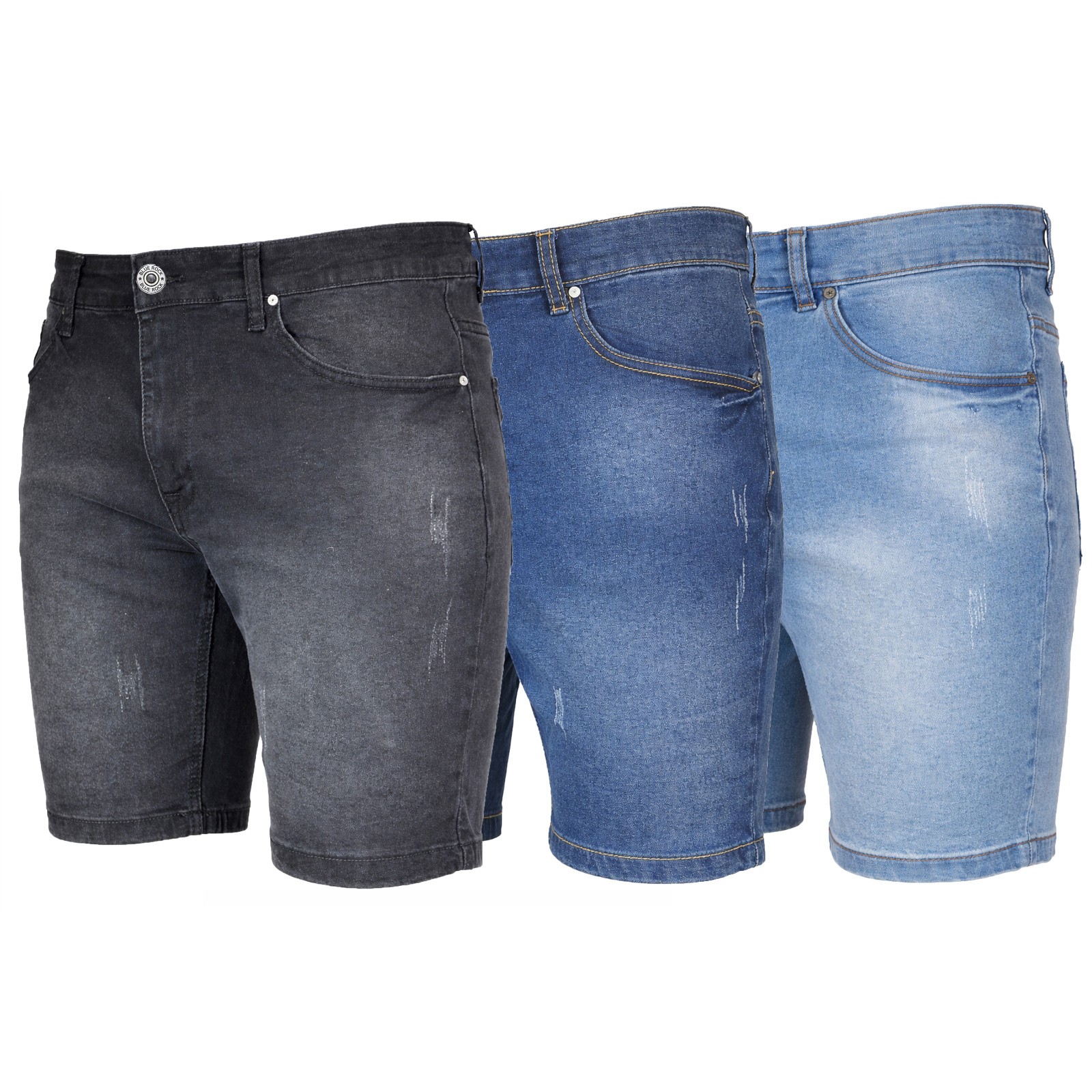 Men’s Jean Shorts with Multiple Styles (Size- 30-42) Trending