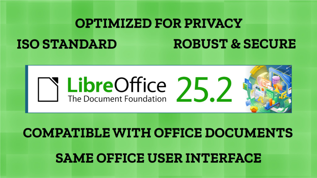 LibreOffice Deluxe 2025 Software ~ Word Process Home Student Business ~ Linux