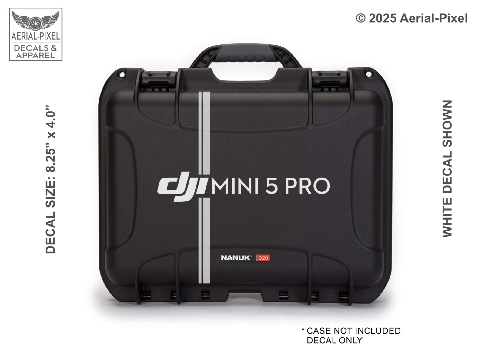 DJI Mini 5 Pro Drone Case Decal  for Nanuk Pelican GoProfessional GPC & More