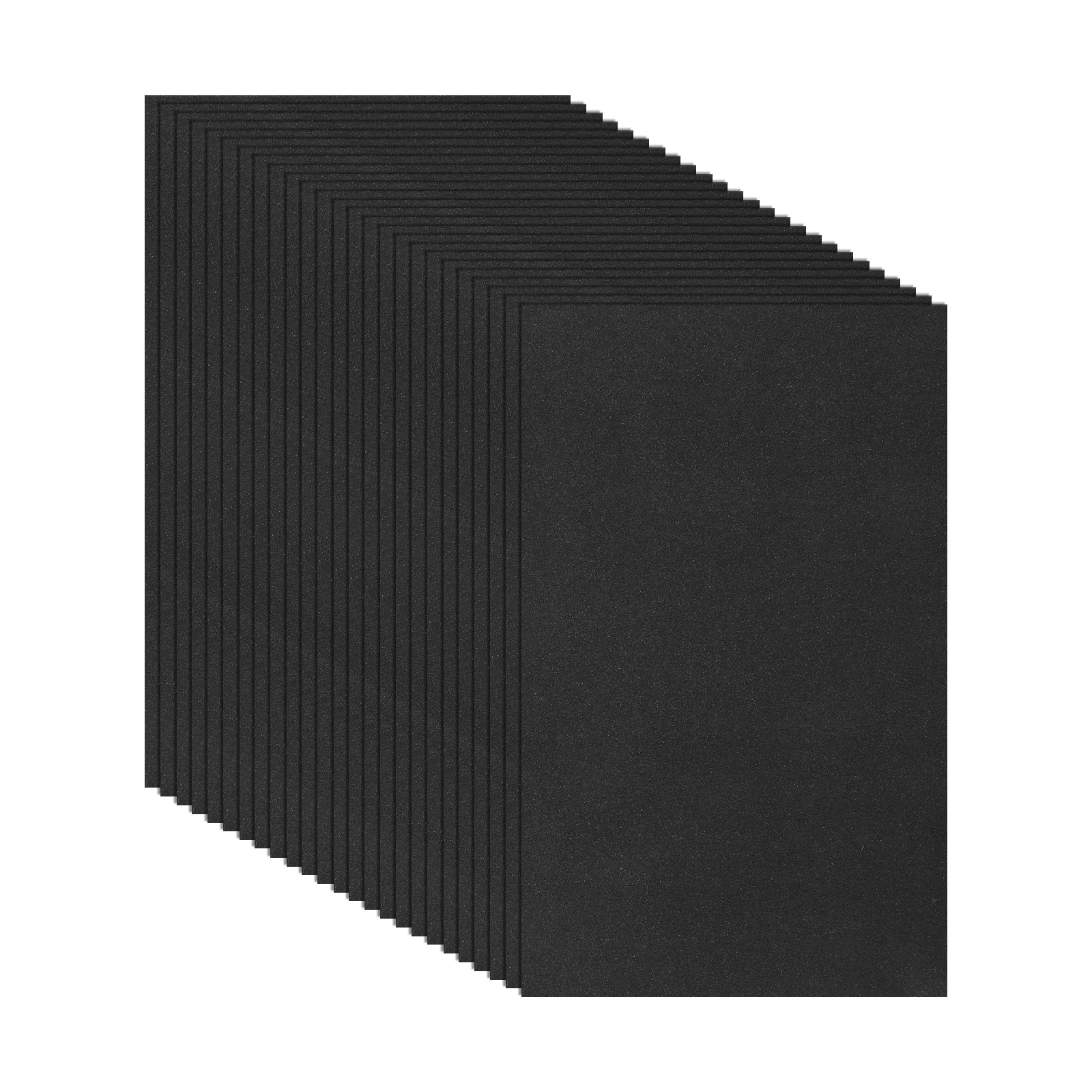 25 Pack 5.5" x 9" Sandpaper, 2000 Grit Sand Paper for Wood Furniture