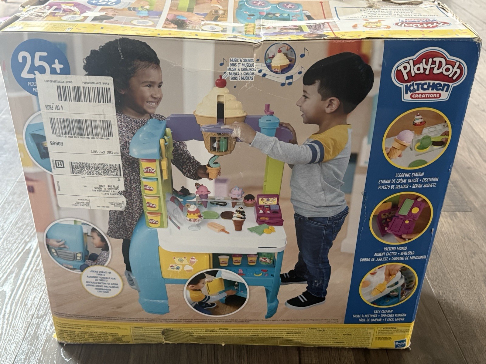 Play-Doh Kitchen Creations Ultimate Ice Cream Truck Playset - F1039