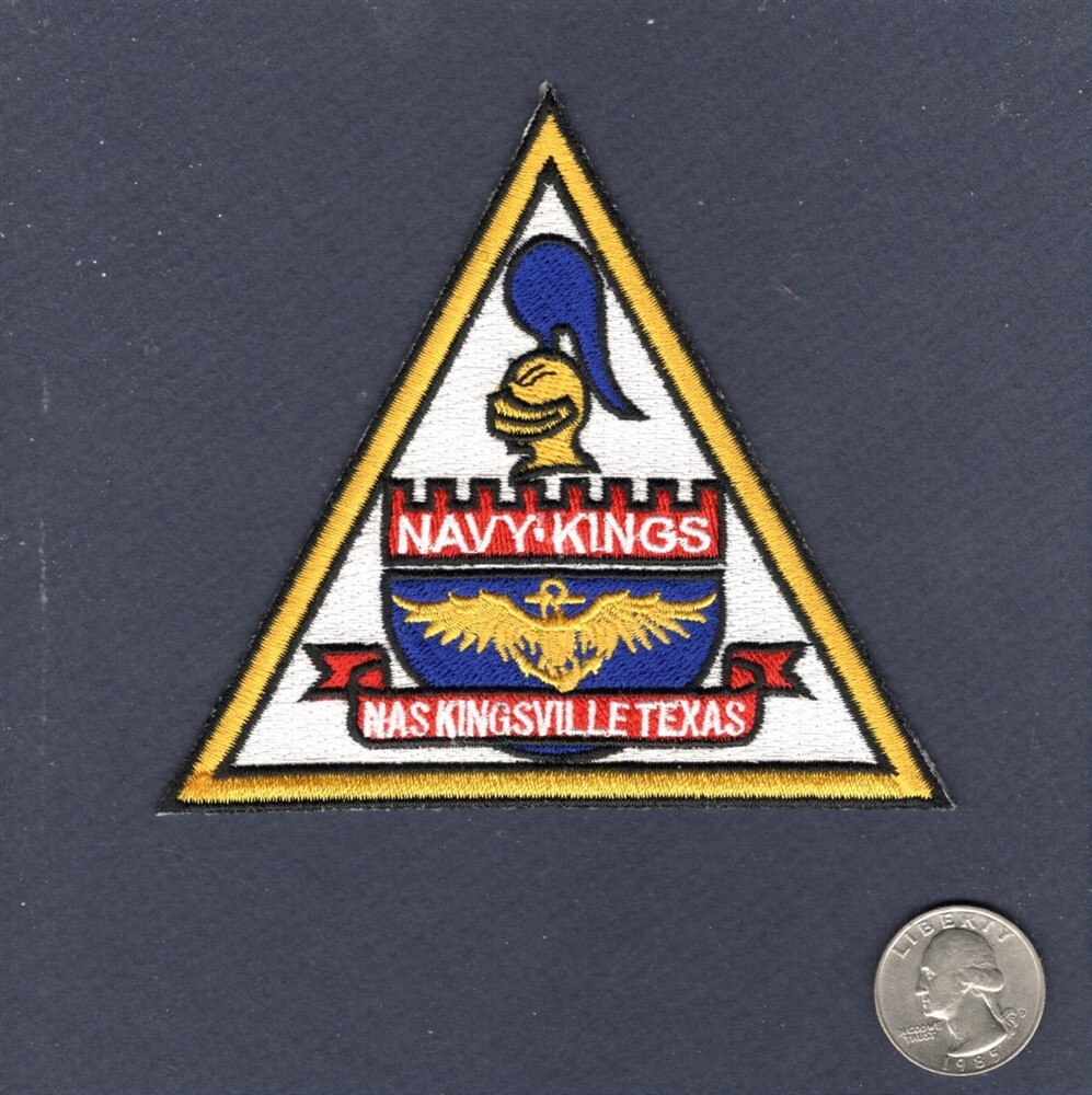 NAS Naval Air Station KINGSVILLE TX NAVY Aviator Training Squadron Base Patch