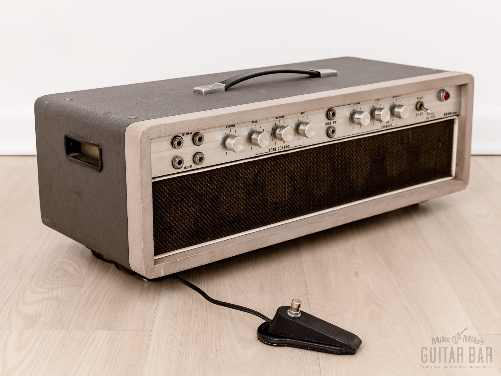 1960s Guyatone GA-930 Vintage Tube Amp Head w/ 6L6, Tokyo Sound Co, Japan