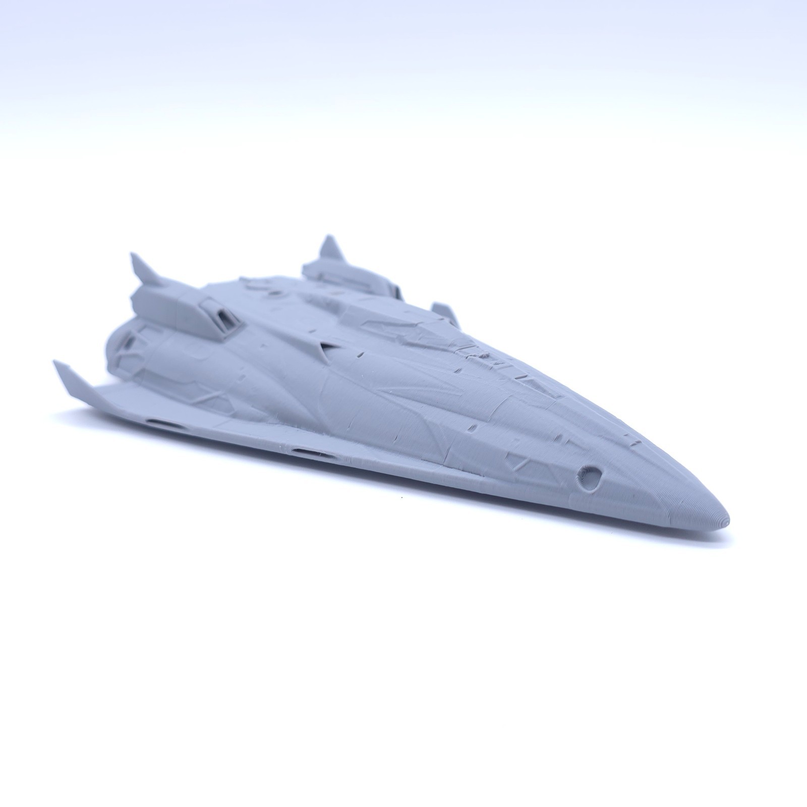 Fer Lance - 1", 3", 6" or 12" Model - Custom Space Ship Sci-Fi Elite
