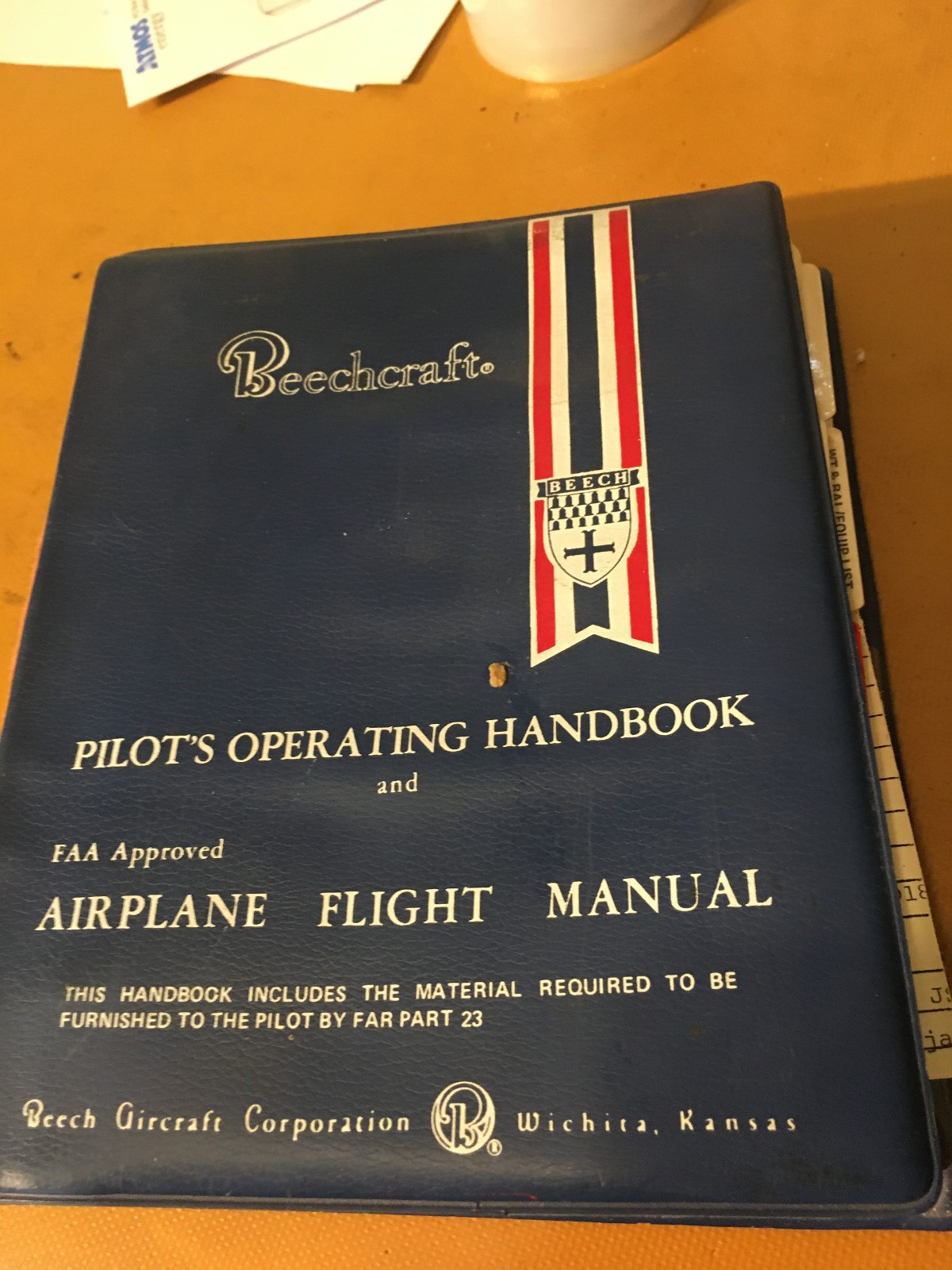 Beechcraft Bonanza F33A & Acro F33C Airplane Flight Manual.