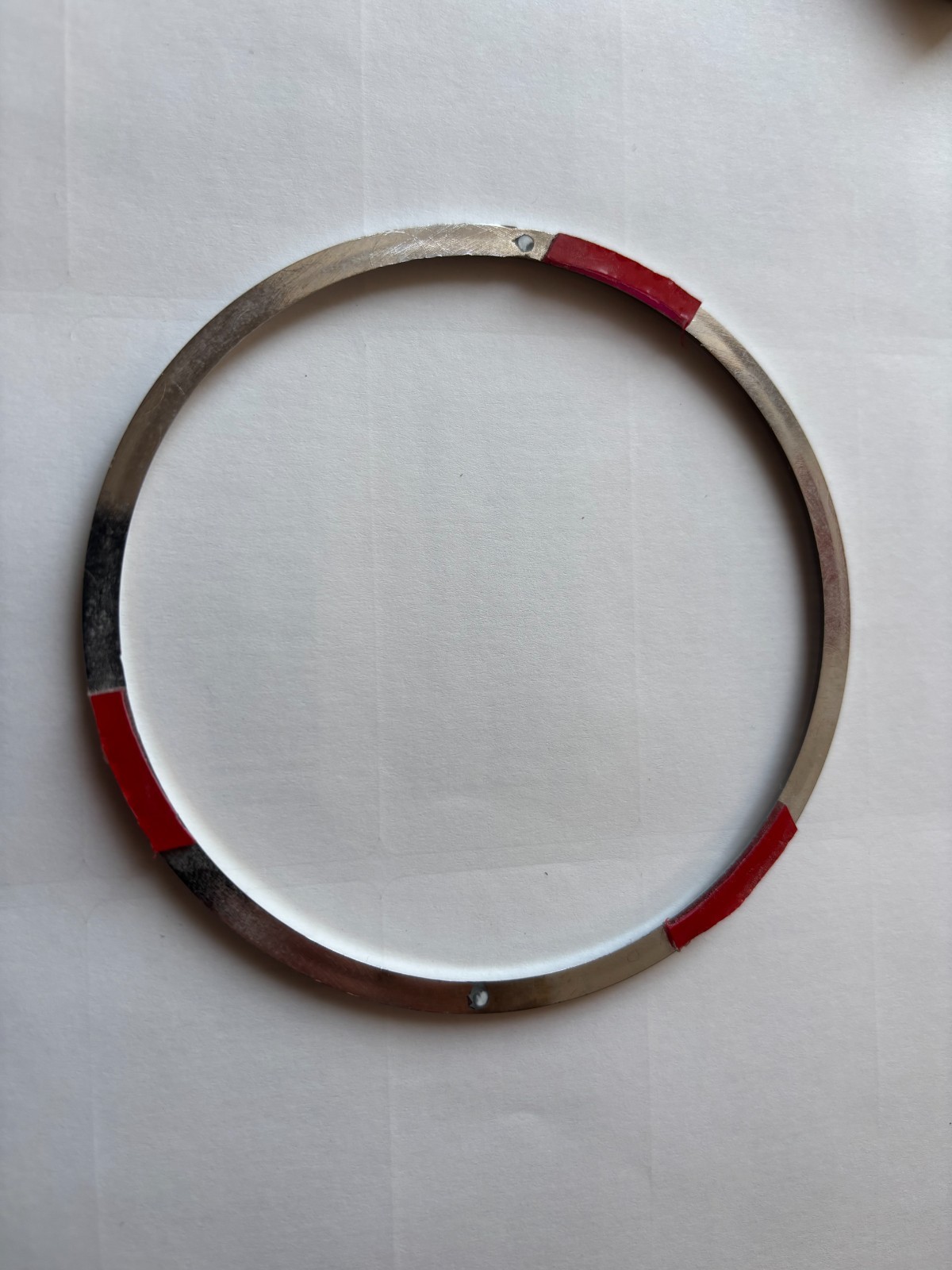 Binnacle Bezel for MPI Austin Rover Mini Dashboard Clock Cluster Chrome Ring x 3