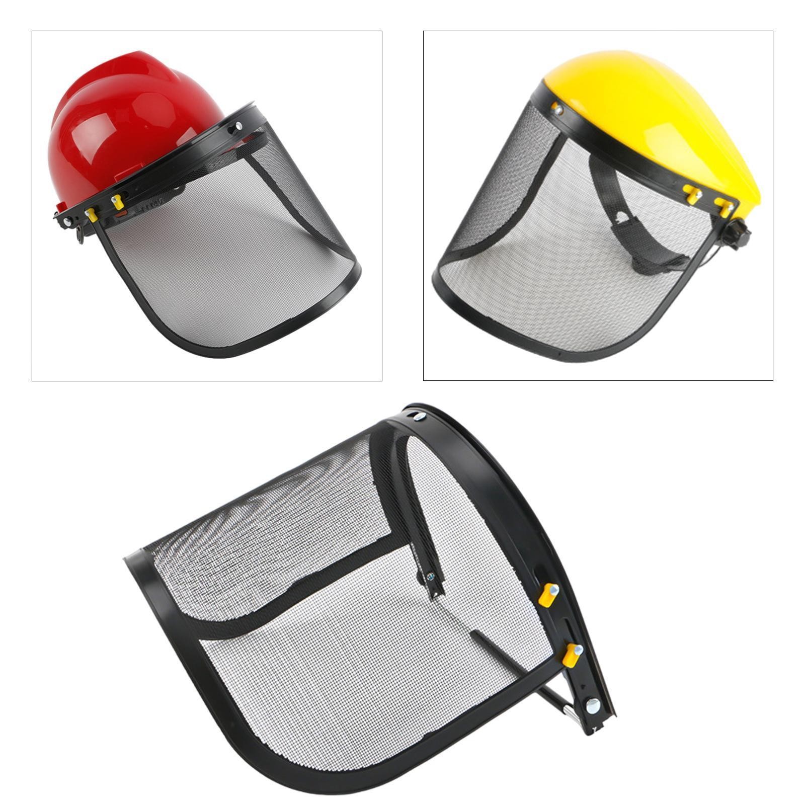 Weeds Whacking Face Shield Steel Mesh Face Shield Replacement Face Protector for