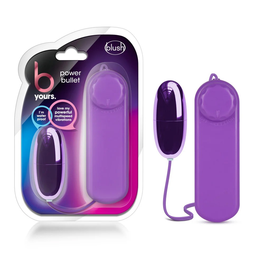 Purple Multi-speed Vibrating Bullet Egg Vibrator Massager Sex Toys for Women