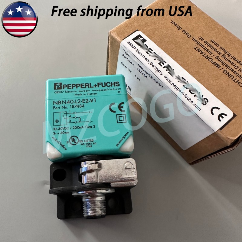 FOR PEPPERL+FUCHS NBN40-L2-E2-V1 10-30VDC INDUCTIVE PROXIMITY SENSOR