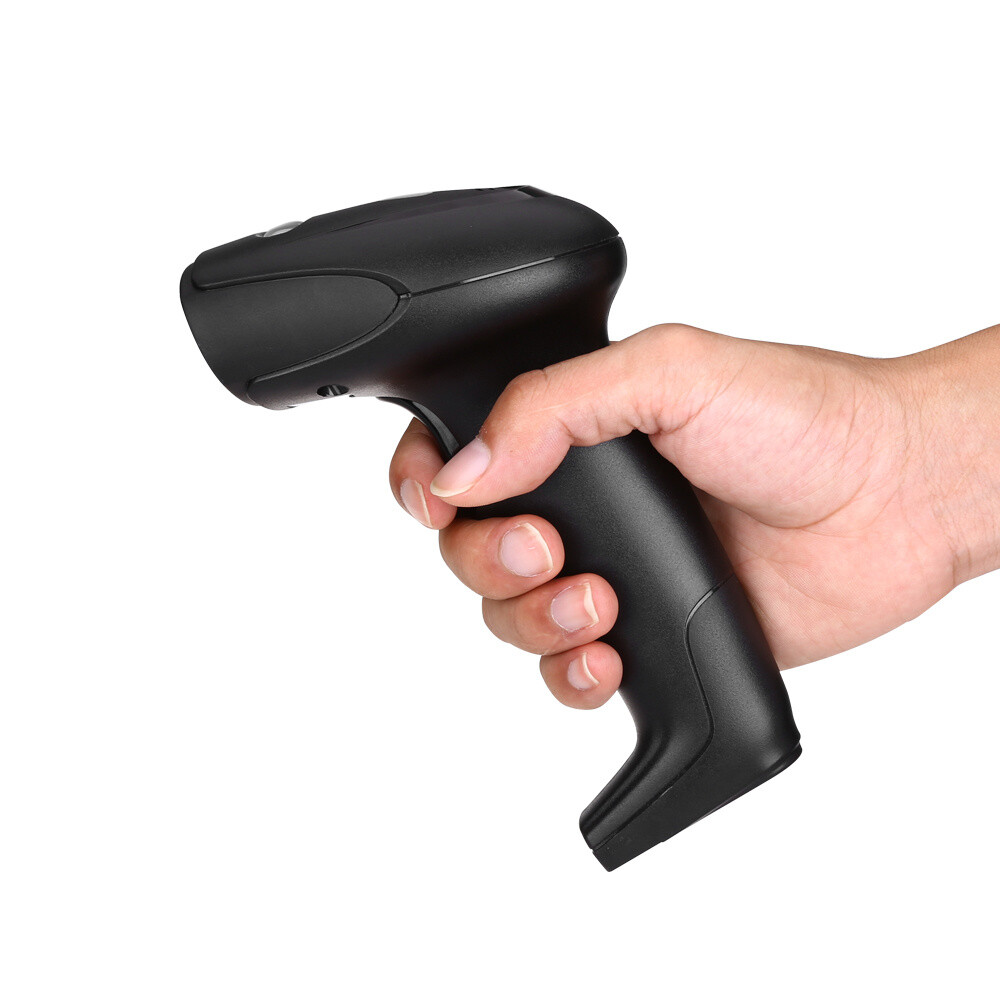 Eyoyo 1D Wireless Barcode Scanner Bar Code Reader USB Charging Base for PC Phone