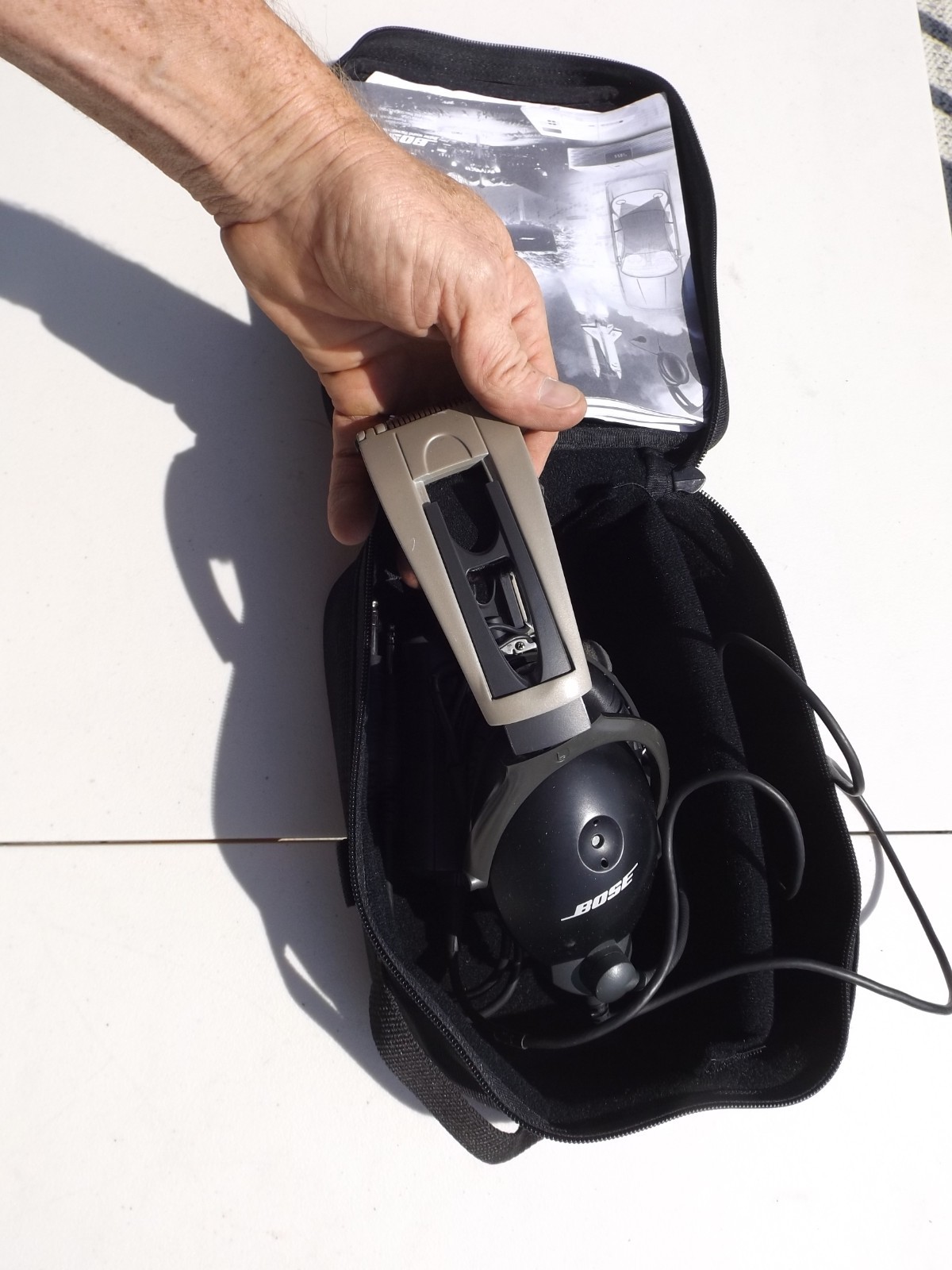 Used Bose X Aviation Headset AHX-32-01