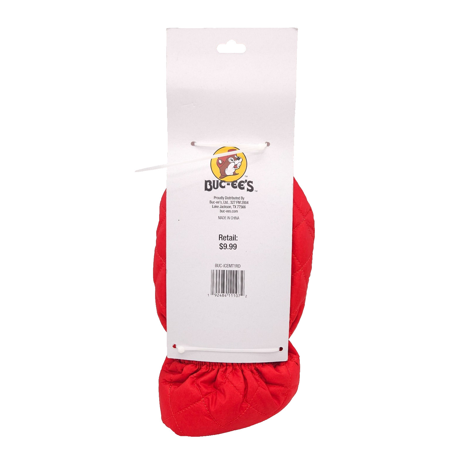 BUC-EES The Beaver Red Winter Windshield ICE Scraper Mitten Glove (No Scraper)