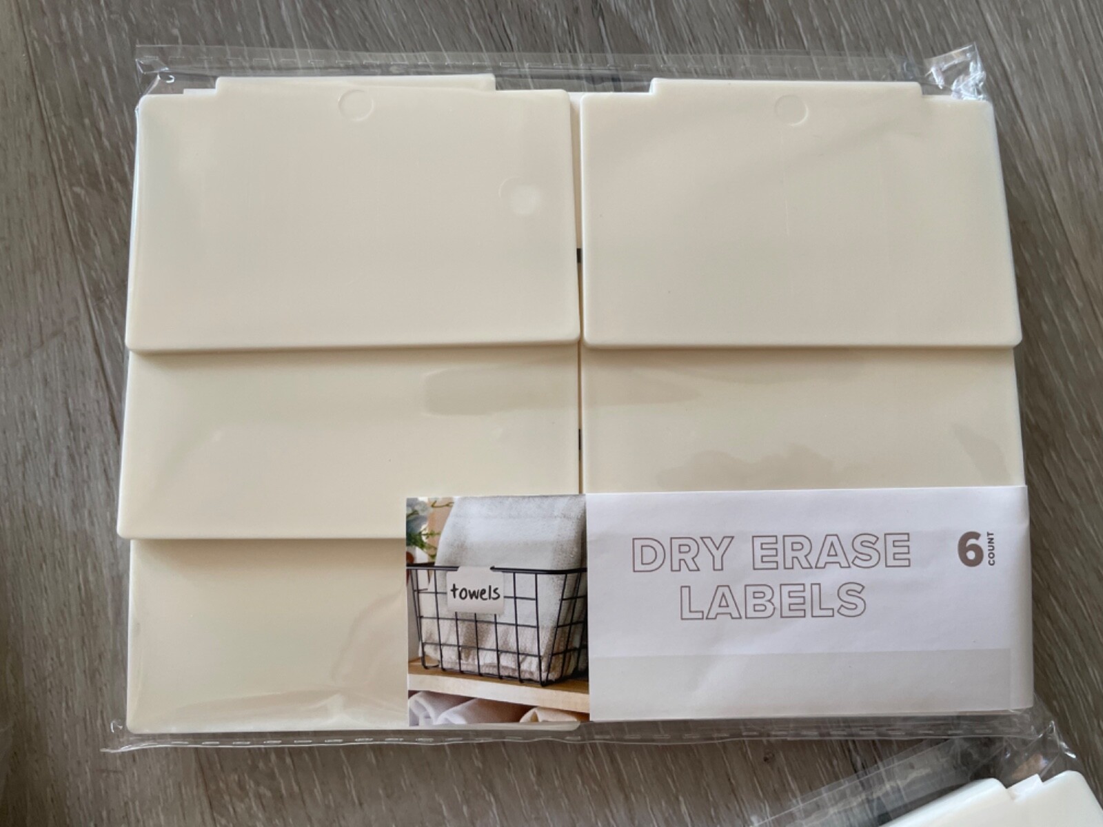 Bulk Clip-On Dry-Erase Labels 56 packs