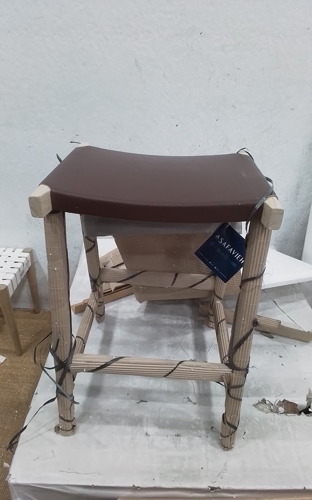 Safavieh AARIZ RECTANGLE COUNTER STOOL, Reduced Price 2172731568 BST1011B