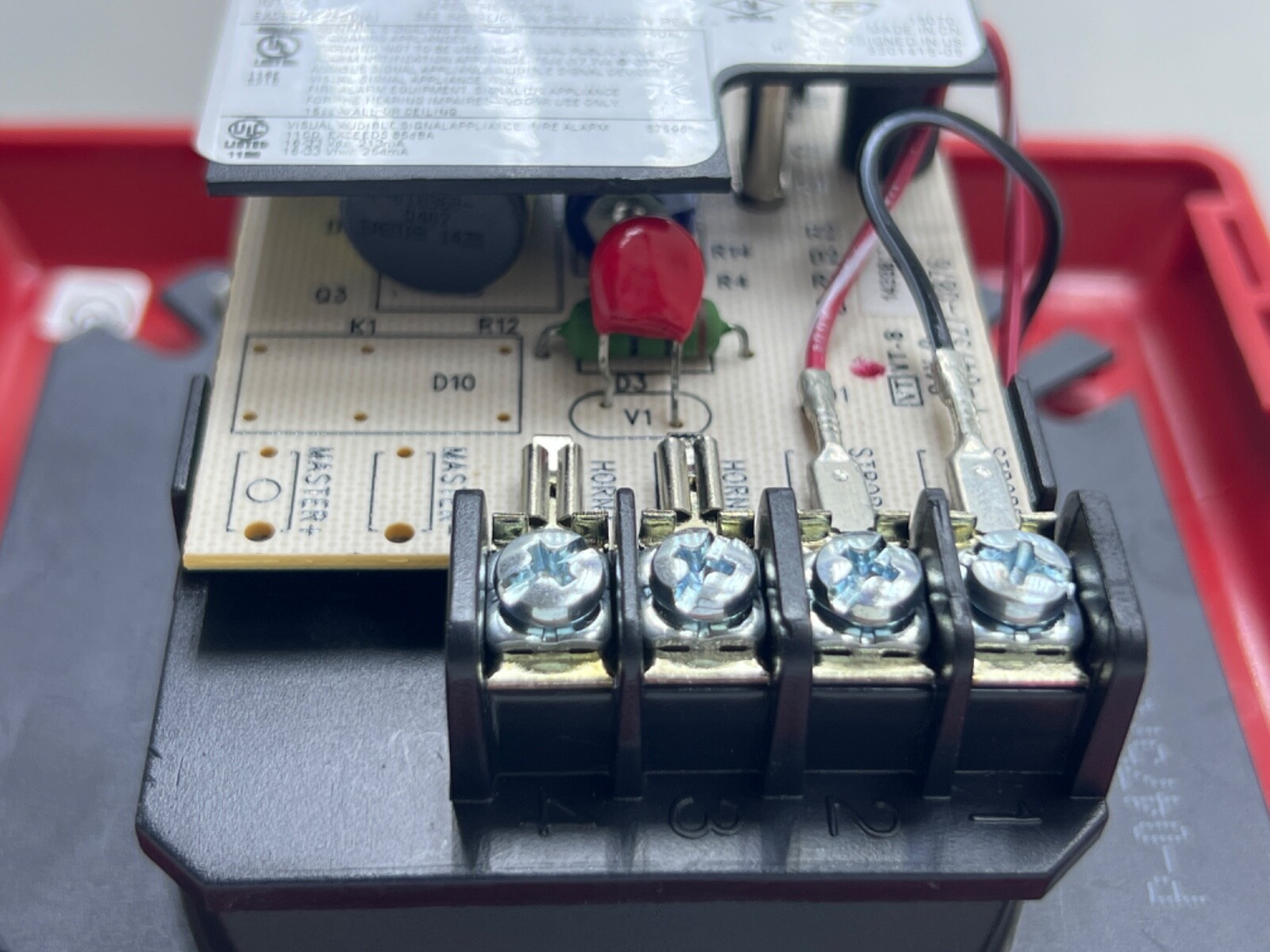 HONEYWELL XLS757-7A-T TEMPORAL HORN/STROBE