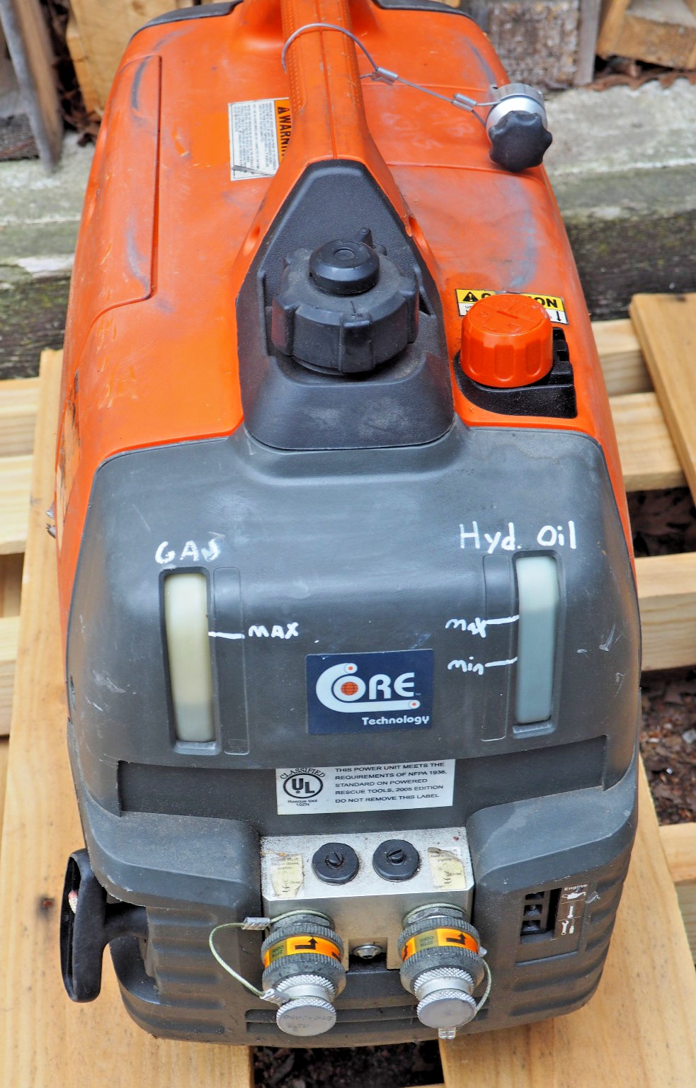 HOLMATRO CORE DPU-31 POWER UNIT Hydraulic Honda Gas Jaws Of Life Firefighter