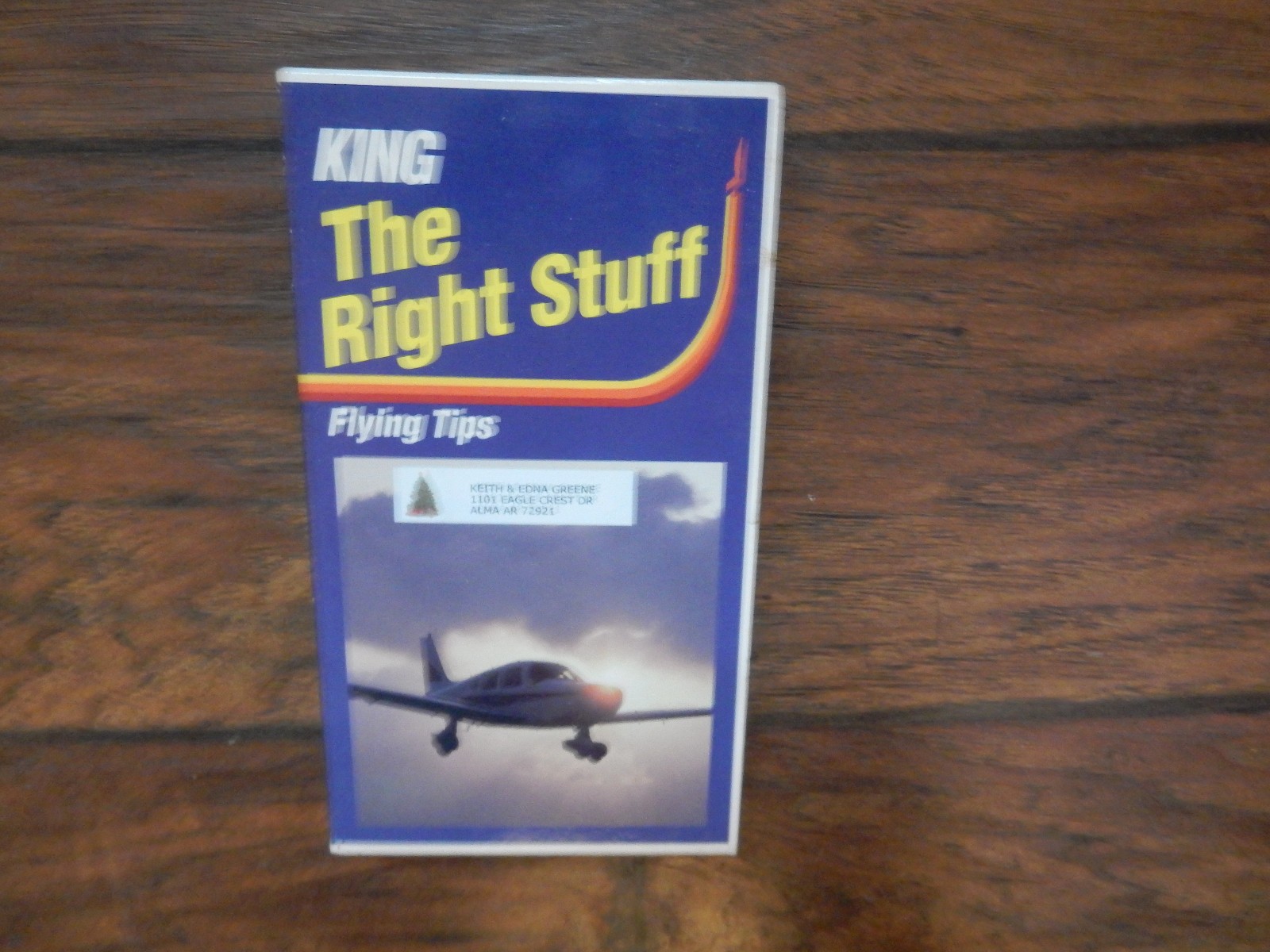 King Pilot Aviation The Right Stuff Flying Tips VHS Rules to Fly By