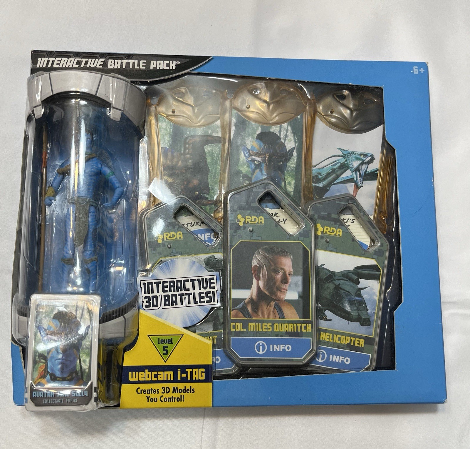 Vintage Mattel Sully Battle Pack James Cameron Avatar MIB 2009 action figure