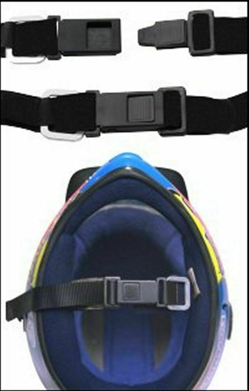 TWO FAST HOOK MOTORCYCLE HELMET CHIN STRAP QUICK RELEASE USA DOT