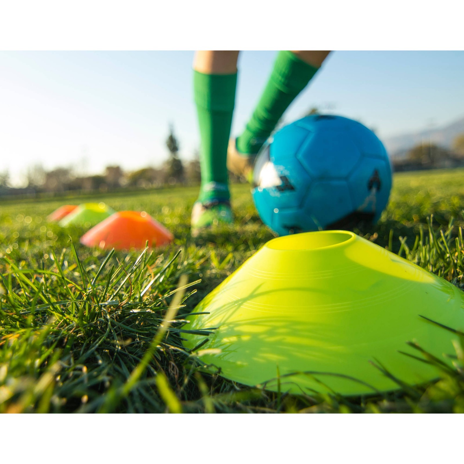 Athletic Works Soccer Disk, 50-Pack