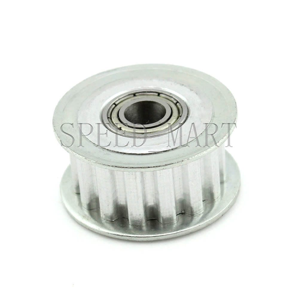 XL Type 15T-7B-11W Aluminum Timing Belt Idler Pulley With Bearing 15 Teeth