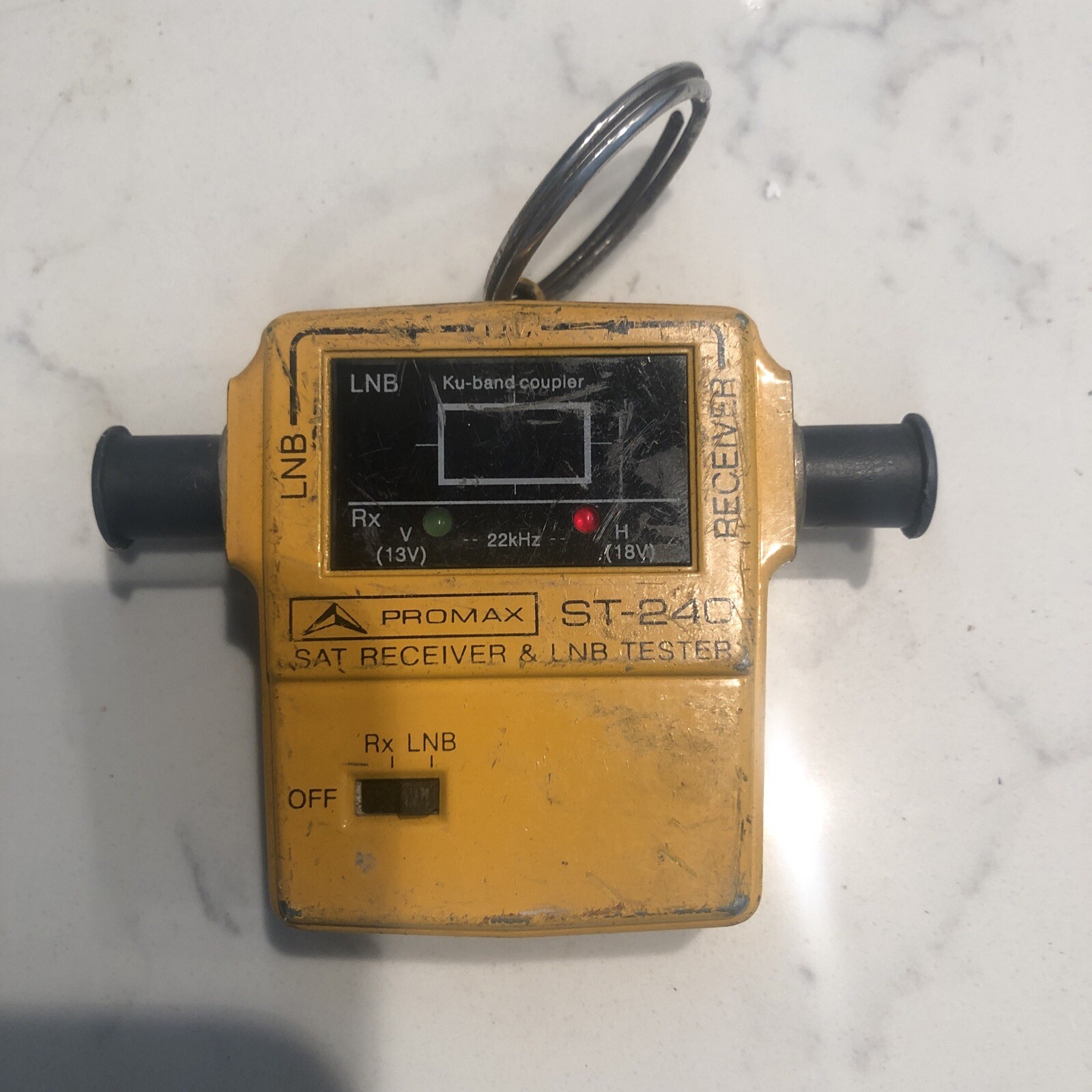 Promax St-240 Sat Receiver Lnb Tester Used Works