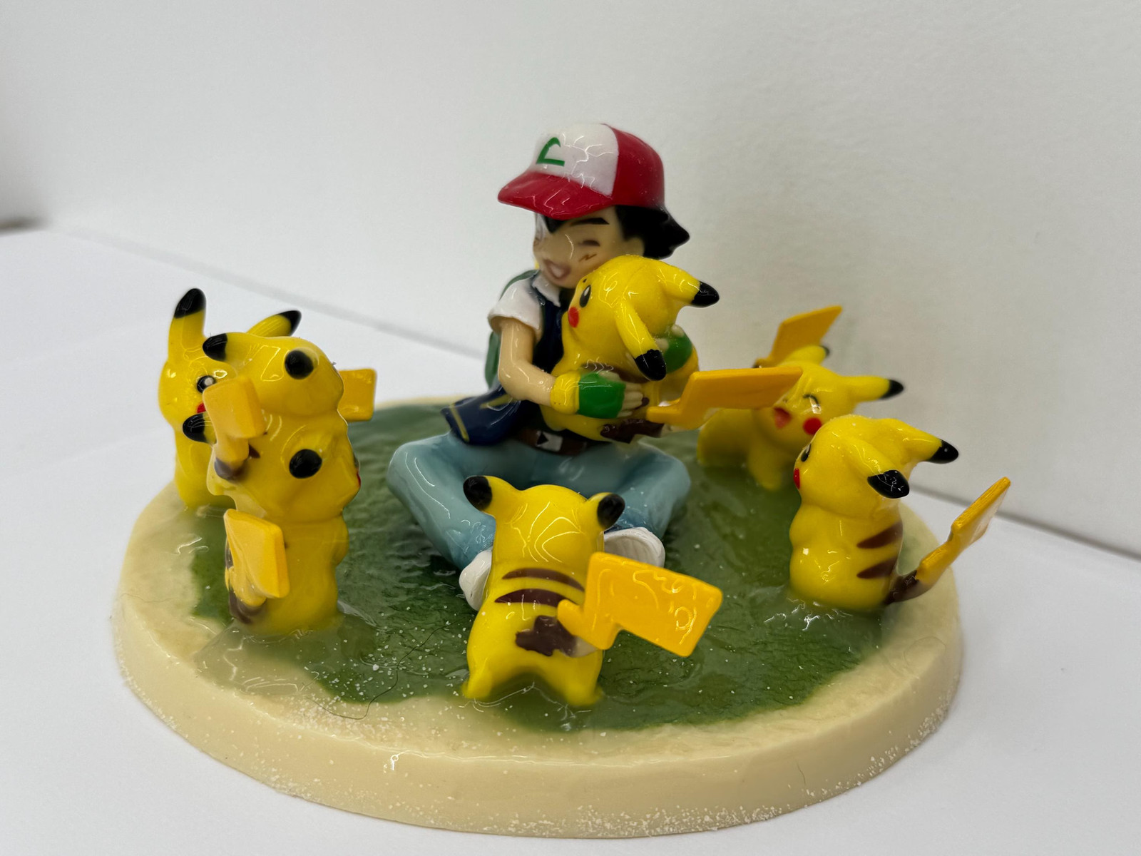 Ash and Pikachu Adorable Display
