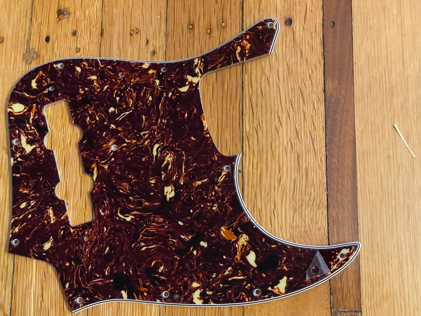 NOS vintage FENDER USA reissue 1975 Jazz bass pickguard 1978 1979 1980