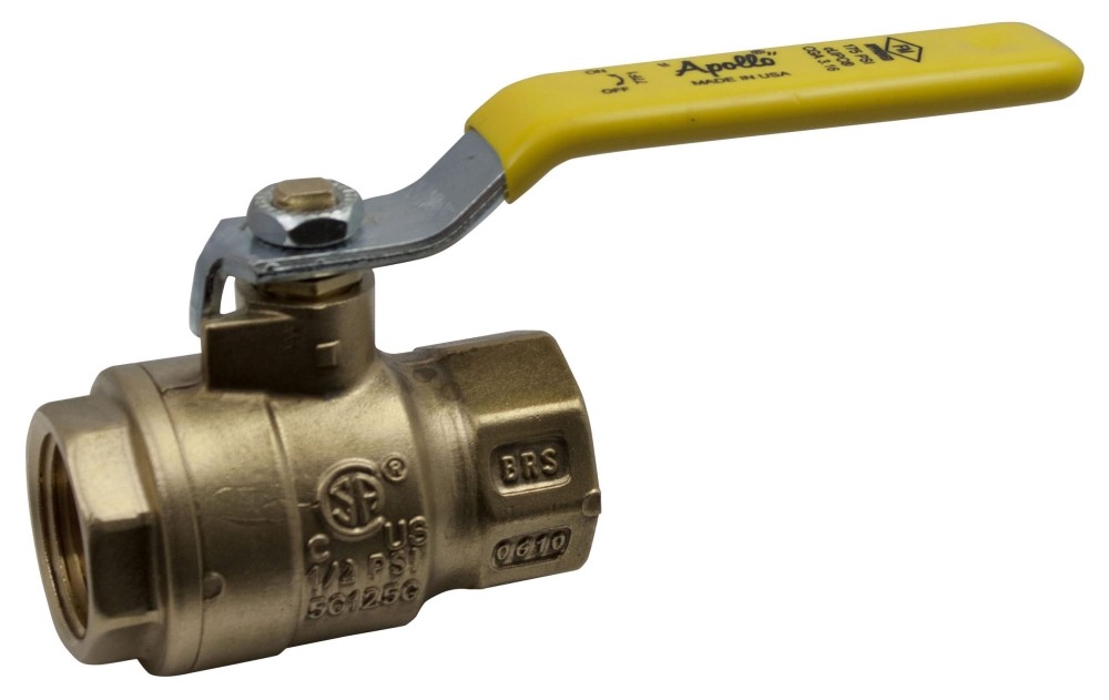 APOLLO VALVES 77F10501 BALL VALVE 1" LEAD-FREE 150 PSI FPT x FPT
