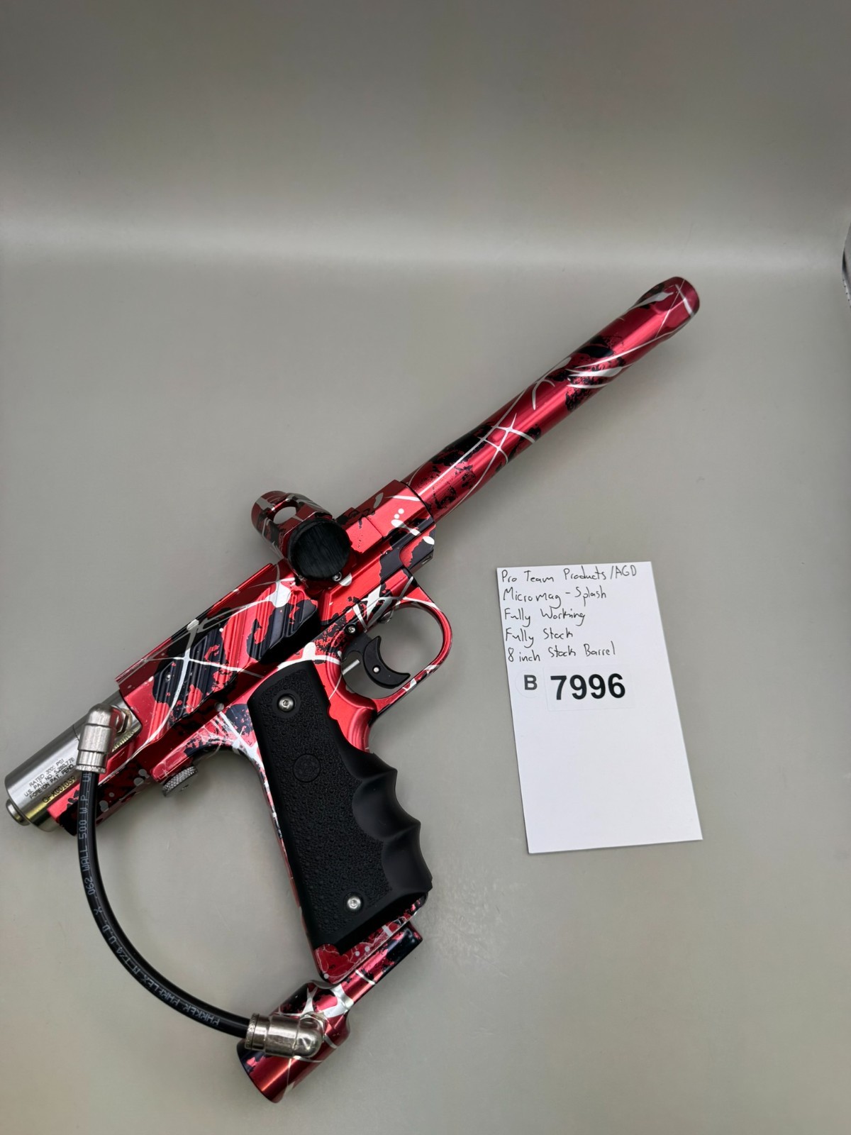 Pro Team Products PTP/AGD Micromag - Splash - Paintball Marker Fully Working